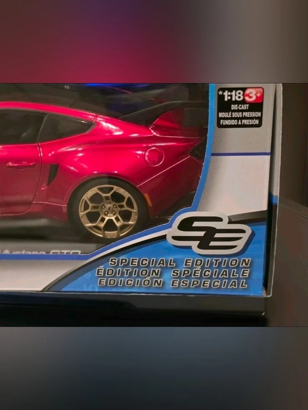 2025 Ford Mustang GTD Maisto 1:18 Special Edition Metallic Red Diecast Car - NEW